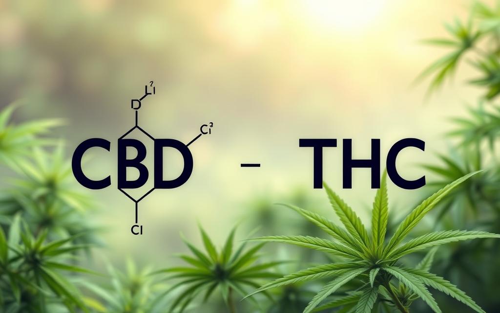 CBD and THC Cannabis Compounds