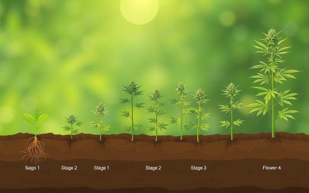 Cannabis Growth Stages Timeline