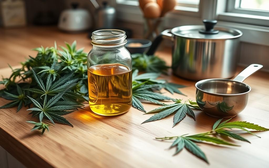 Cannabis Oil Ingredients and Equipment