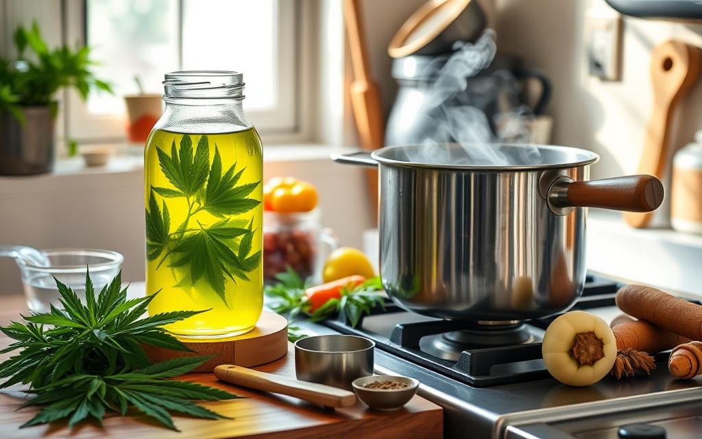 how to make cannabis infused vegetable oil